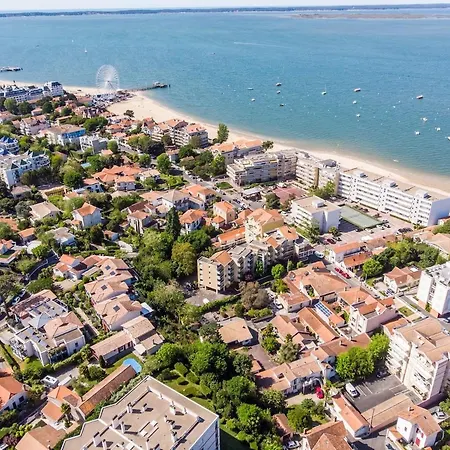 100m From Spacious 100m2 With Parking And Air Conditioning * Arcachon